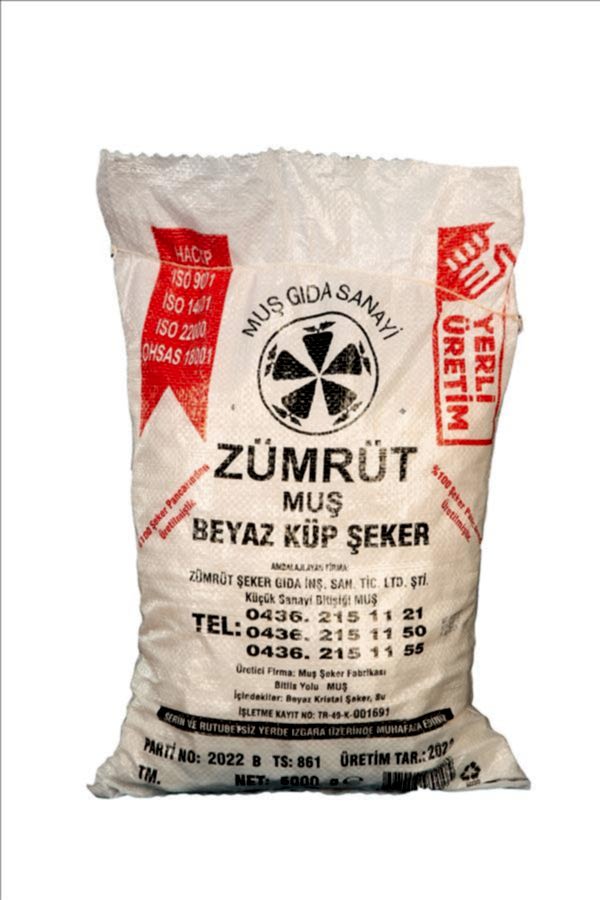 Küp Şeker Torba 5 KG